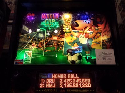 Love the pinball coma!